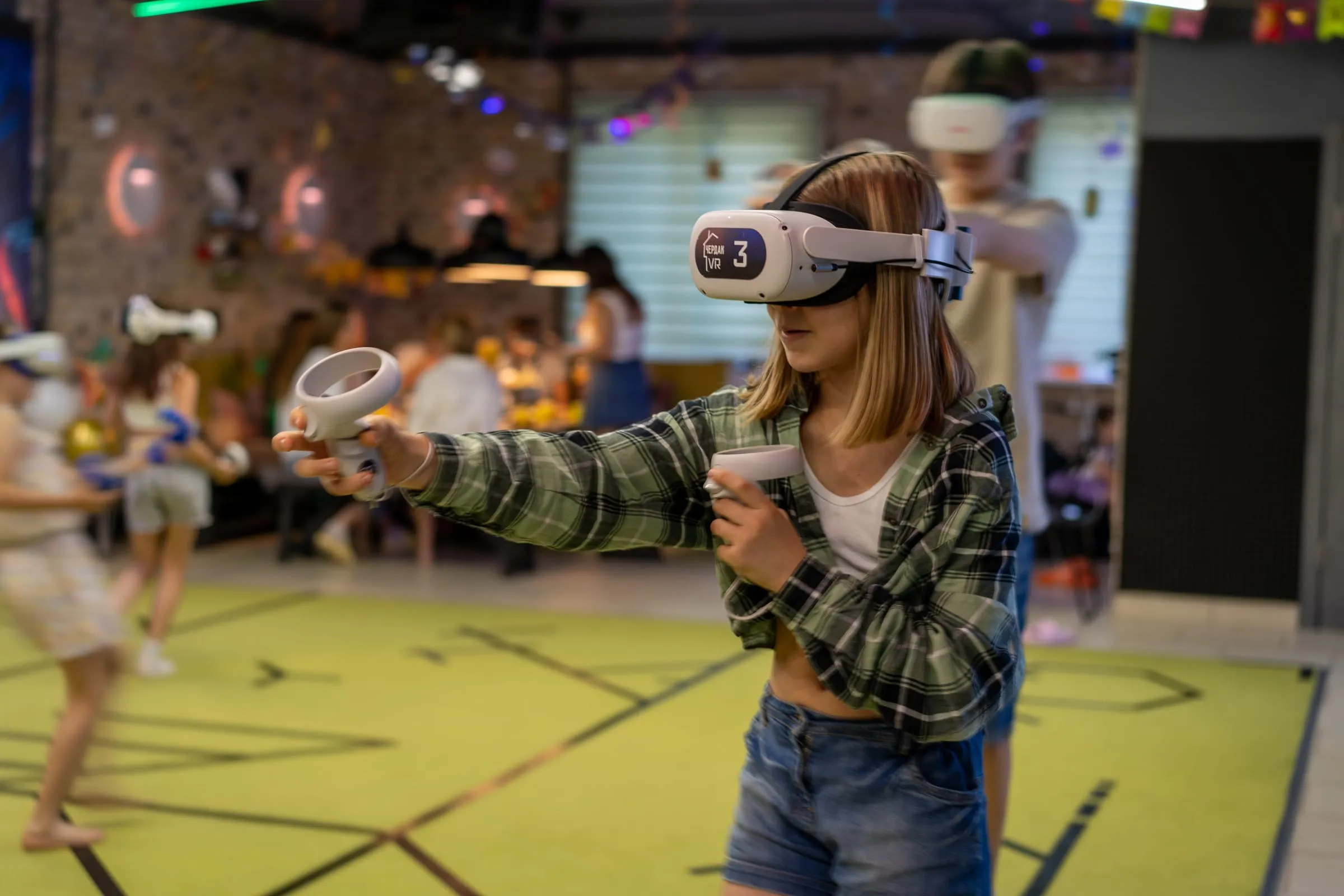 Игра на VR-арене