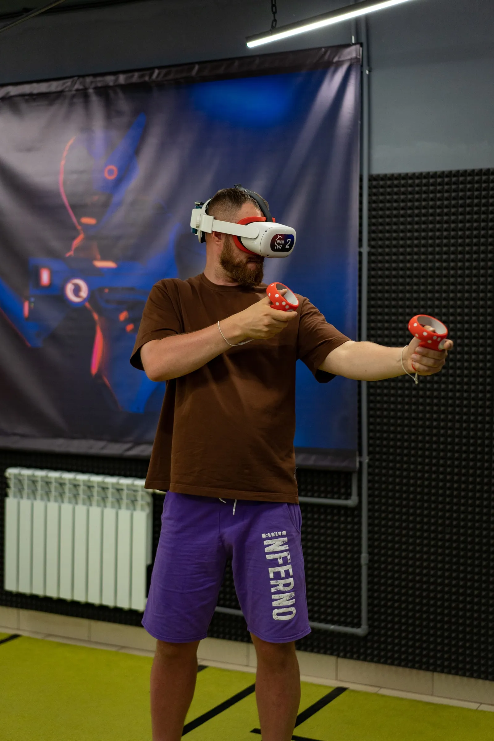 Игра на VR-арене